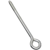 BOLT LAG EYE 3/8X8IN ZINC