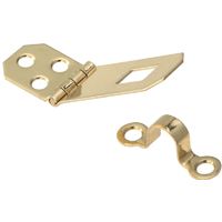 HASP ORNAMENTAL 3IN BRT BRS