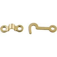 HOOK/STAPLE SB 1-3/4IN BRT BRS