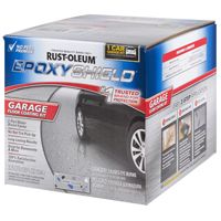 RUST-OLEUM EPOXYSHIELD 251965 Water-Based Garage Floor Coating, Gray, Gloss, 1 gal Can