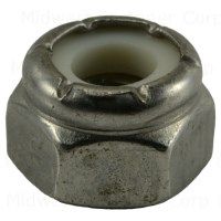 1/4            SS NYL LOCK NUT