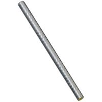 STEEL ROD THRD ZN YEL3/4-10X72