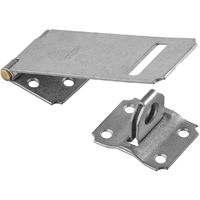 HASP SAFETY ADJ STL 4.5IN GALV