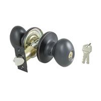KNOB ENTRY TYL TUBULAR BRONZE