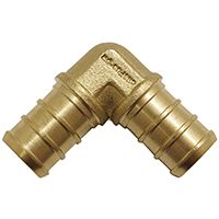 FITTING PEX 1/2IN BRASS ELBOW