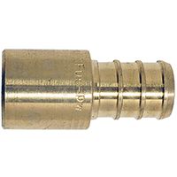 ADAPTER PEX 1/2 BRS MALE SLDR