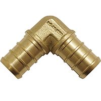 ELBOW PEX 1/2IN BRASS 1 EACH