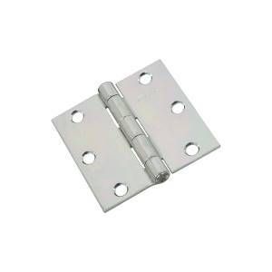 National Hardware N261-644 Utility Hinge, 50 lb Weight Capacity, Steel, Zinc