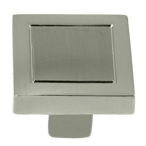 7/8" Square Knob - Cosmo - Sat