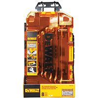 DeWALT DWMT73809 Combination Wrench Set, Polished Chrome, 8-Piece