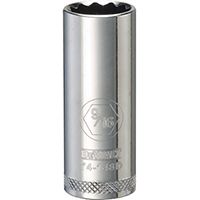 DeWALT DWMT74148OSP Drive Socket, SAE Measuring, 3/8 in Drive, 12-Point, 9/16 in Socket, Vanadium Steel