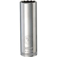 DeWALT DWMT74537OSP Drive Socket, SAE Measuring, 1/2 in Drive, 12-Point, 11/16 in Socket, Vanadium Steel