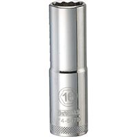 DeWALT DWMT74547OSP Drive Socket, Metric Measuring, 1/2 in Drive, 12-Point, 16 mm Socket, Vanadium Steel