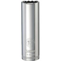 DeWALT DWMT74548OSP Drive Socket, Metric Measuring, 1/2 in Drive, 12-Point, 17 mm Socket, Vanadium Steel