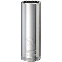DeWALT DWMT74550OSP Drive Socket, Metric Measuring, 1/2 in Drive, 12-Point, 19 mm Socket, Vanadium Steel