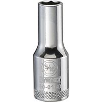 DeWALT DWMT80016OSP Drive Socket, 3/8 in Drive, 6-Point, 5/16 in Socket, Vanadium Steel