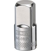 DeWALT DWMT86002OSP Increasing Socket Adapter, 1/4 in Female Drive, 3/8 in Male Output Drive