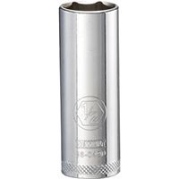 DeWALT DWMT86049OSP Drive Socket, SAE Measuring, 1/4 in Drive, 6-Point, 1/2 in Socket, Vanadium Steel