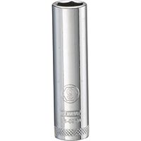 DeWALT DWMT86097OSP Deep Metric Drive Socket, 1/4 in Drive, 6-Point, 9 mm Socket, Steel