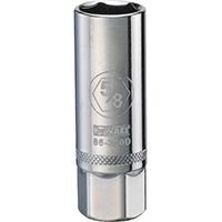 DeWALT DWMT86380OSP Drive Socket, 3/8 in Drive, 6-Point, 5/8 in Socket, Vanadium Steel