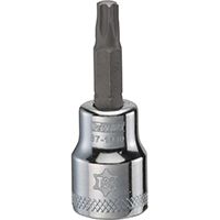 DeWALT DWMT87144OSP Torx Bit Socket, T30 Tip, 3/8 in Drive, Polished Chrome Vanadium, 1-31/32 in OAL