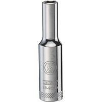 DeWALT DWMT88936OSP Deep Metric Drive Socket, 1/4 in Drive, 6-Point, 5 mm Socket, Steel