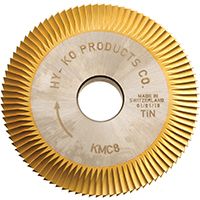 HY-KO Promatic KMC8 Key Machine Cutter Blade, HSS, For Taylor KD1, KD5, KD8, KD9 Key Machines