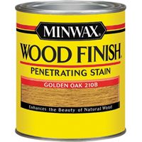 Minwax Wood Finish 22102 Wood Stain, Golden Oak, 0.5 pt Can