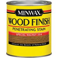 Minwax Wood Finish 22240 Wood Stain, Special Walnut, 0.5 pt Can