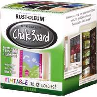 RUST-OLEUM SPECIALTY 243783 Chalkboard Paint Tint Base, 1 qt Can