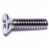 10-24 X 3/4    PH FL M/S SS