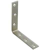 National Hardware 115BC Series N220-152 Corner Brace, 0.16 in, Steel, Zinc