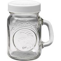 Jarden 40501 Salt/Pepper Shaker, 4 oz Capacity, Glass, White