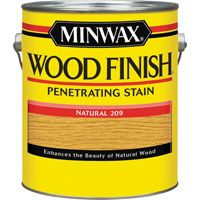 Minwax Wood Finish 71000000 Wood Stain, Natural, 1 gal Can