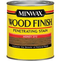 Minwax Wood Finish 700494444 Wood Stain, Honey, 1 qt Can