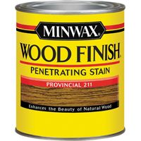 Minwax Wood Finish 70002444 Wood Stain, Provincial, 1 qt Can