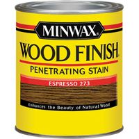 Minwax Wood Finish 700504444 Wood Stain, Espresso, 1 qt Can