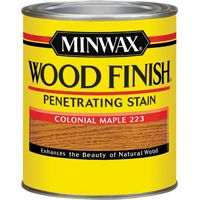 Minwax Wood Finish 70005444 Wood Stain, Colonial Maple, 1 qt Can