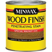 Minwax Wood Finish 70006444 Wood Stain, Special Walnut, 1 qt Can