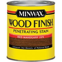 Minwax Wood Finish 70007444 Wood Stain, Red Mahogany, 1 qt Can