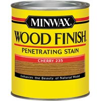 Minwax Wood Finish 70009444 Wood Stain, Cherry, 1 qt Can