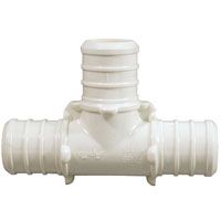 Apollo PXPAT125PK Hose Tee, 1/2 in, PEX Barb, 200 psi, Plastic, 200 deg F