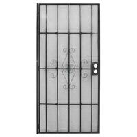 SECURITY DOOR 36IN REGAL BLACK