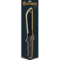 GERBER 31-000759 Gator Machete Jr with Nylon Sheath, 10-3/4 in L Blade, Gator Grip Handle, HCS Handle