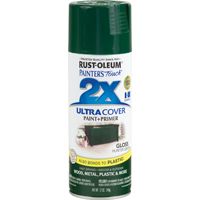 RUST-OLEUM PAINTER'S Touch 249111 General-Purpose Gloss Spray Paint, Gloss, Hunter Green, 12 oz Aerosol Can