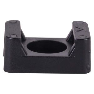 #6 Saddle Mount Black 10 Pack