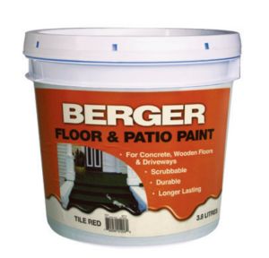 Floor & Patio White Quart