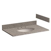 Vanity Top 31x22 Grey Granite Northcoast Hardware