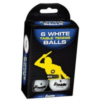 TABLE TENNIS BALL WHT 6 1-STAR