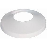 BATH FLANGE SHALLOW WHT 3/4IPS